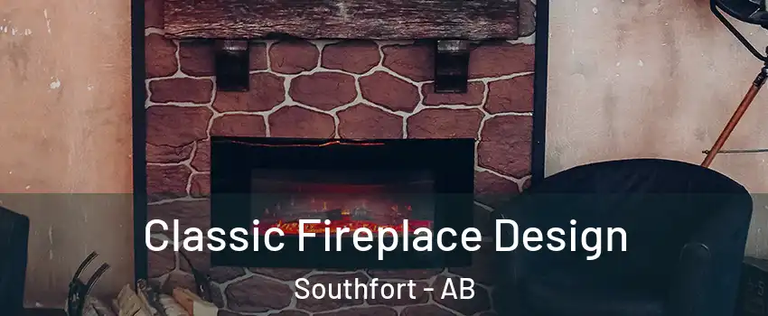  Classic Fireplace Design Southfort - AB