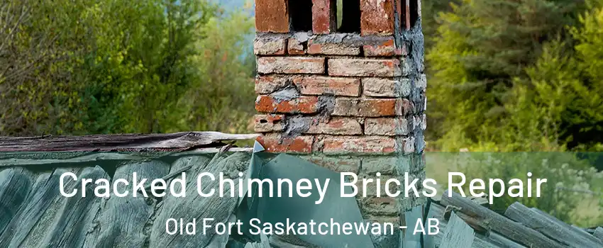  Cracked Chimney Bricks Repair Old Fort Saskatchewan - AB