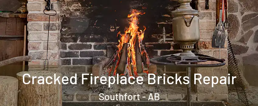  Cracked Fireplace Bricks Repair Southfort - AB