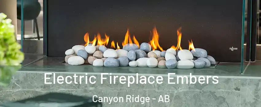  Electric Fireplace Embers Canyon Ridge - AB