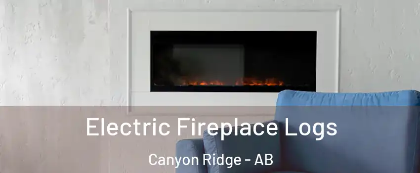 Electric Fireplace Logs Canyon Ridge - AB