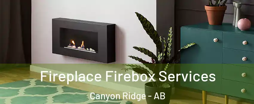  Fireplace Firebox Services Canyon Ridge - AB