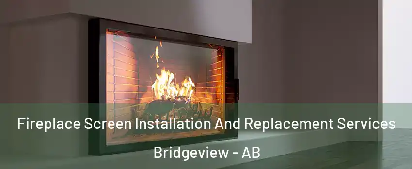  Fireplace Screen Installation And Replacement Services Bridgeview - AB