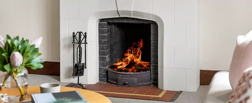 Wood Fireplace Refacing in Fort Saskatchewan, AB