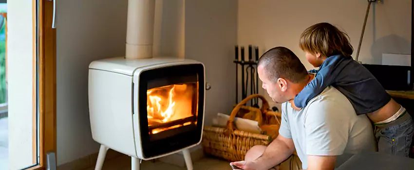 Morso Cast Iron Fireplace Insert Installation in Fort Saskatchewan, AB