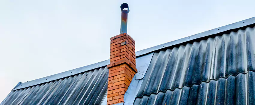 Aluminium Chimney Flashing Repair in Fort Saskatchewan, AB