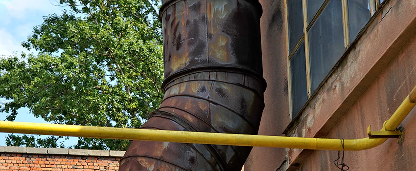 Lightning Protection Installation System for Industrial Chimneys in Fort Saskatchewan, Alberta