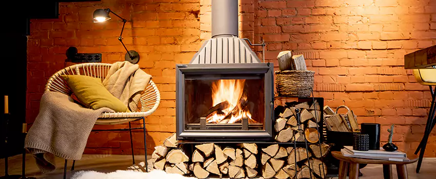 Pellet Stove Chimney Pipe Brackets Installation in Fort Saskatchewan, AB