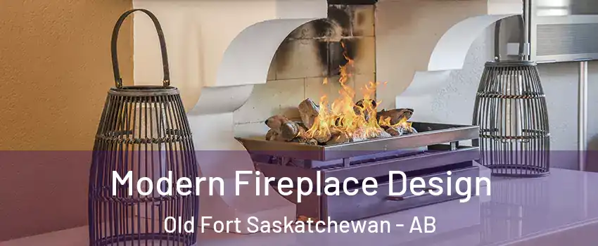  Modern Fireplace Design Old Fort Saskatchewan - AB