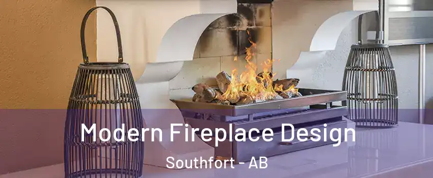  Modern Fireplace Design Southfort - AB