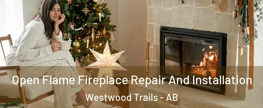  Open Flame Fireplace Repair And Installation Westwood Trails - AB