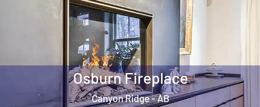  Osburn Fireplace Canyon Ridge - AB