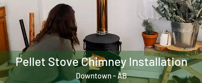  Pellet Stove Chimney Installation Downtown - AB