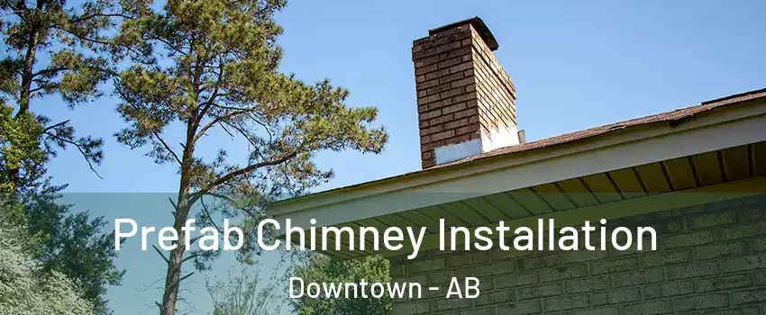  Prefab Chimney Installation Downtown - AB