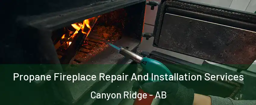  Propane Fireplace Repair And Installation Services Canyon Ridge - AB